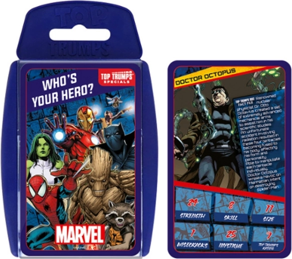 Top Trumps Marvel kártyák