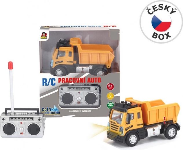 Építési autó távirányítással City Collection
