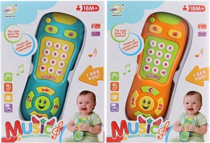 világító, hangokat adó gyerek távirányító