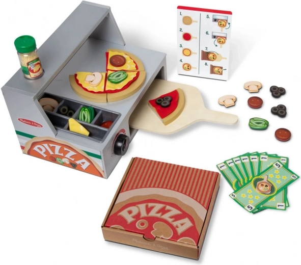 Gyermek pizza konyha Melissa & Doug