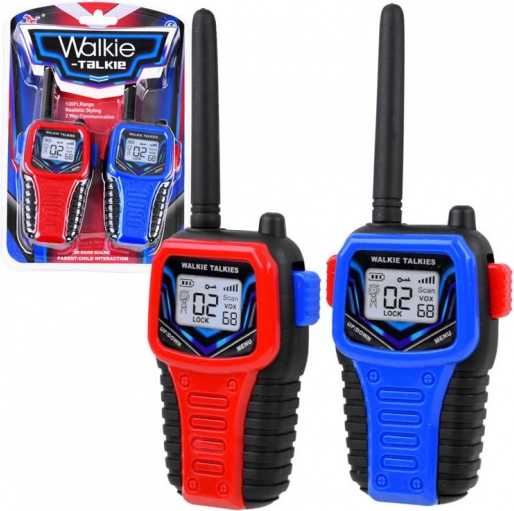 Gyerek walkie-talkie készlet, akár 35 m hatótávval (2 db)