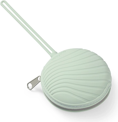 BabyOno szilikon cumitartó cipzárral, menta 0hó+