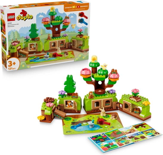 LEGO DUPLO Felfedezők erdeje vadállatokkal
