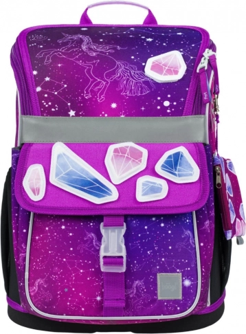 Baagl iskolai aktatáska Zippy Unicorn Universe