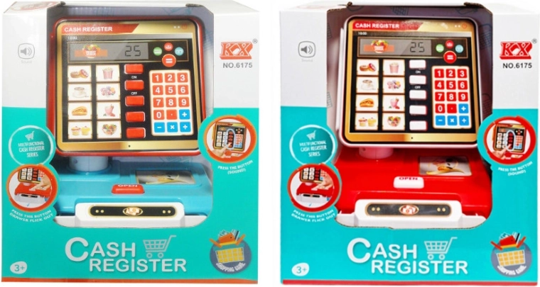 Gyermek pénztárgép számológéppel