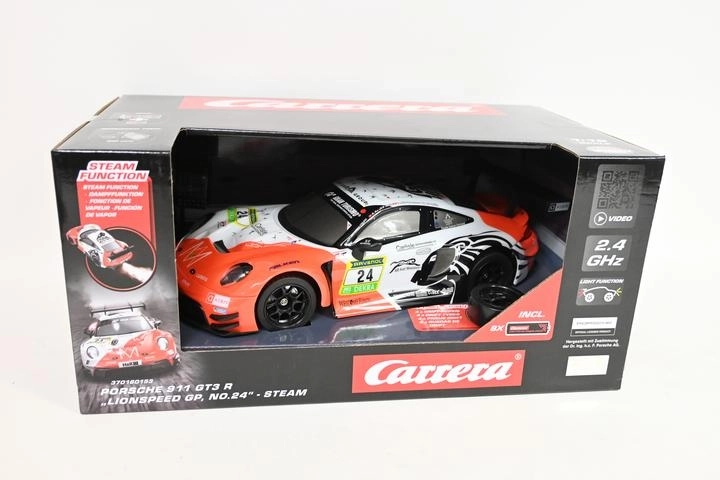 Carrera RC Porsche 911 GT3 R távirányítós autó 1:16