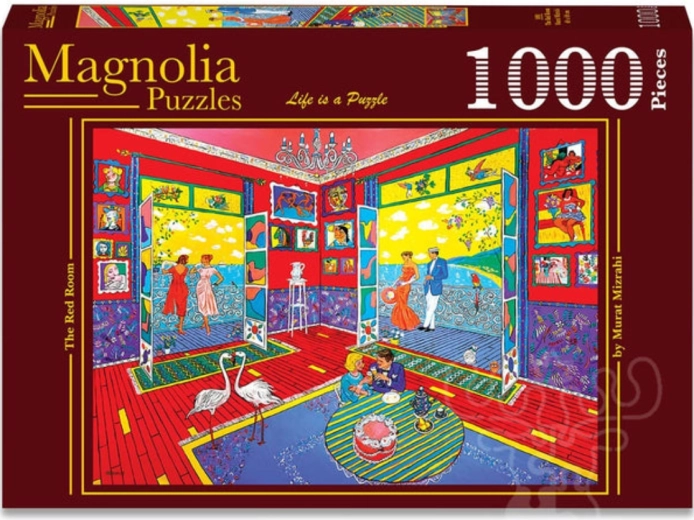 Magnolia puzzle – Vörös szoba 1000 darabos