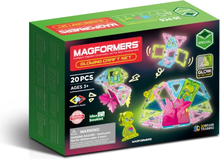 Magformers világító építőkészlet 20 darab
