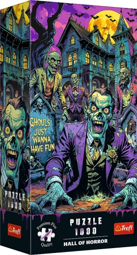 Trefl Hall of Horror Zombie puzzle, 1000 darabos