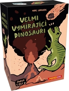 Nagyon kihaló dinoszauruszok: Tűzforró T‑Rex – partijáték kártyákkal