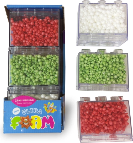 Ultra Foam gyurmázó anyag - 3 színű keverék