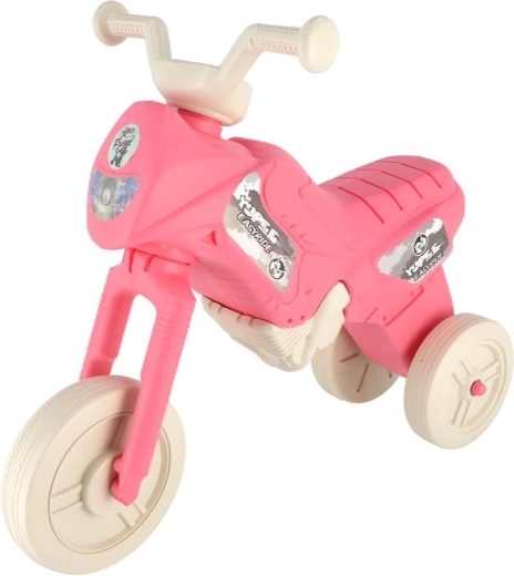 Yupee Enduro pasztell rózsaszín futóbicikli