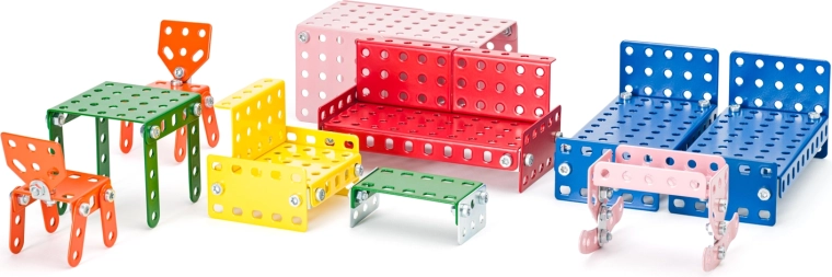 Valódi bútor masszív fémből