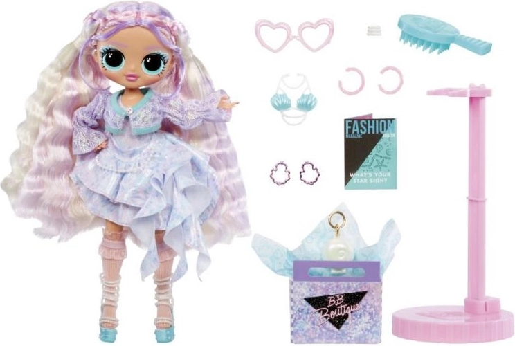 L.O.L. SURPRISE! O.M.G. Pearl baba – divatbaba kiegészítőkkel, 24 cm
