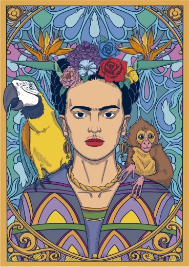Frida Kahlo puzzle, 1500 darab