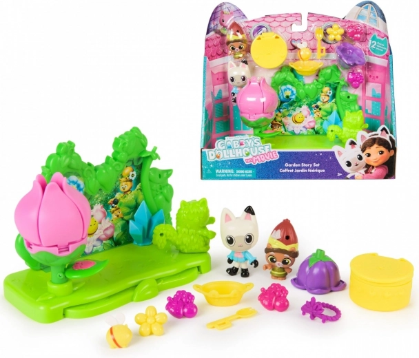 Kocourkovo Gabi háza kerti kirakós készlet