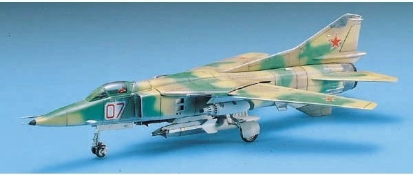 Műanyag repülőgép modell Mig 27 Flogger