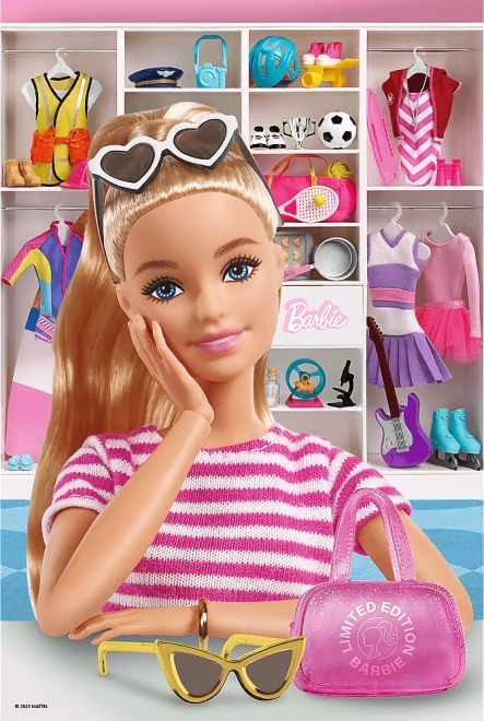 100 darabos Puzzle Ismerd meg a BARBIE-t