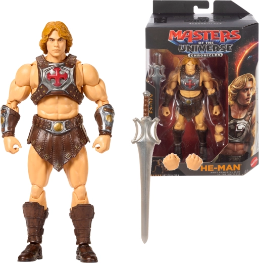 Mattel Masters of the Universe Chronicles He-Man figura kiegészítőkkel - 1 db