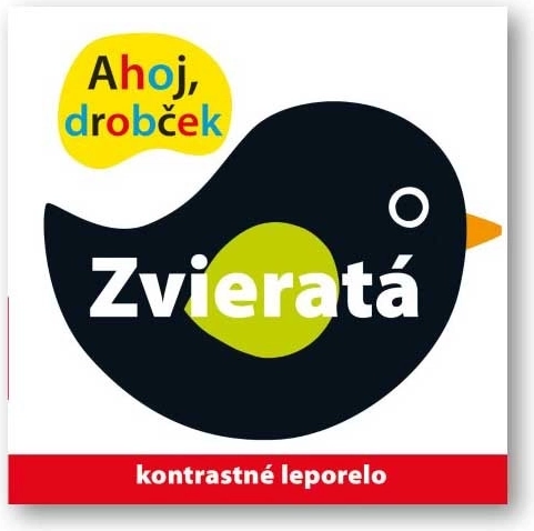 Helló, apróság: Állatok – kontrasztos könyvecske - 1 db