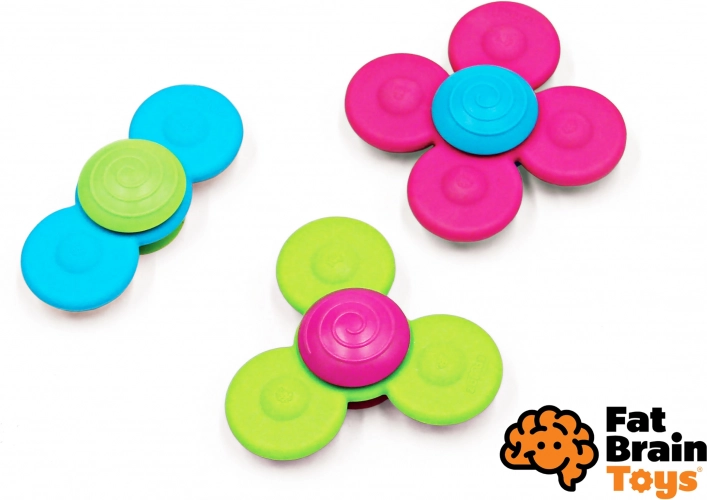 Fat Brain WhirlySquigz pörgetők gyerekeknek, 3 db