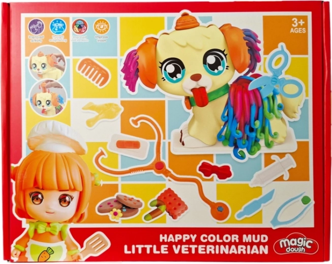 Gyurmás állatorvos készlet gyerekeknek