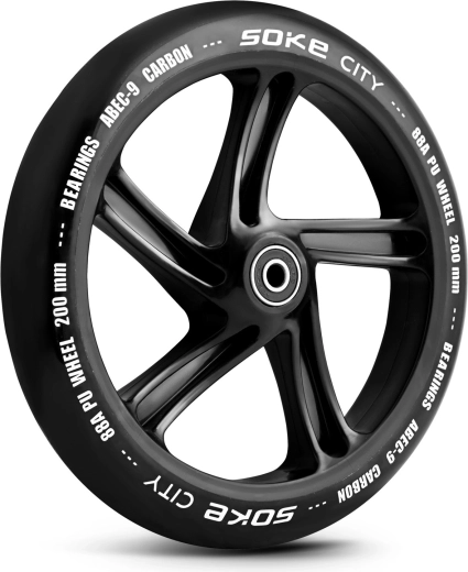 Tartós, 88A keménységű PU futófelület