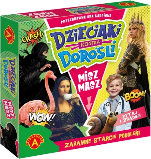 Gyerekek a felnőttek ellen – Misz Masz családi kvízjáték
