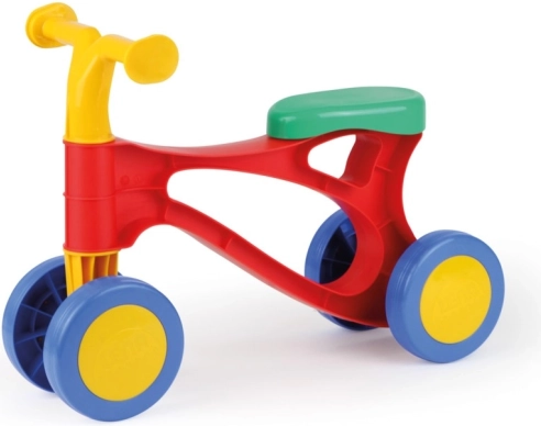 LENA műanyag gyerekmotor, piros