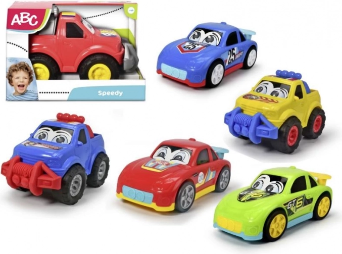abc speedy auto a legkisebbeknek 27 cm – verseny- és teherautó szett (6 féle)