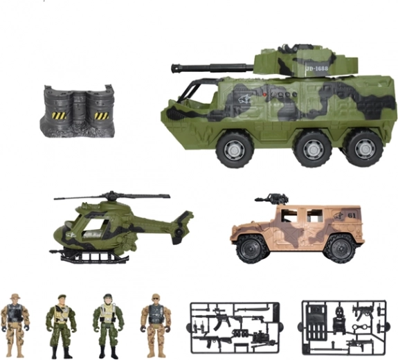 Teljes járműpark különböző küldetésekhez