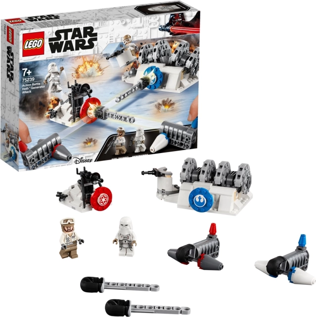 Lego Star Wars akciócsata: támadás a generátorra a Hothon