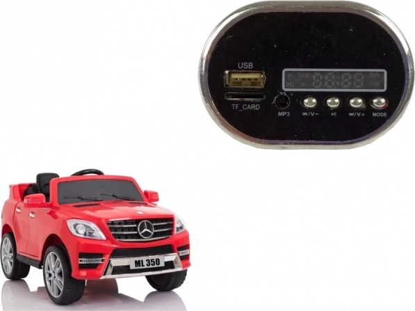 Zenei panel ML350 elektromos kisautóhoz