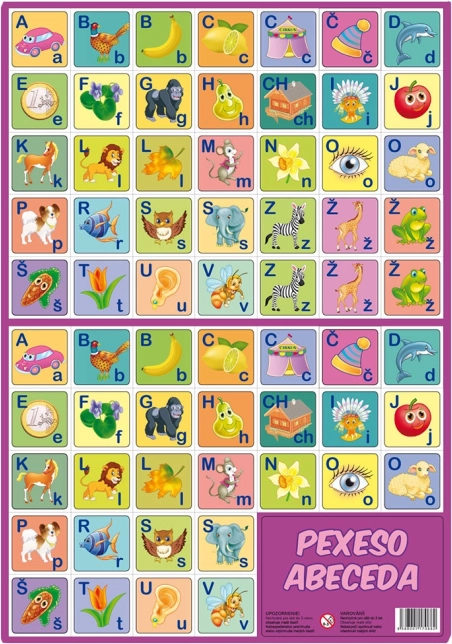 Betűs memória – gyerek memóriajáték