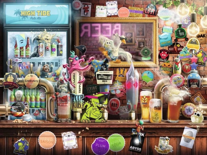 Puzzle Kézműves sör 1500 darab