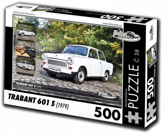 Retro-Autók puzzle Trabant 601 S (1979) 500 darab