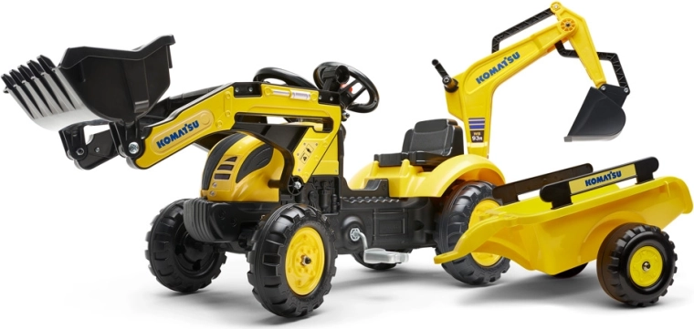 Dupla adag móka: első kanál és hátsó markoló