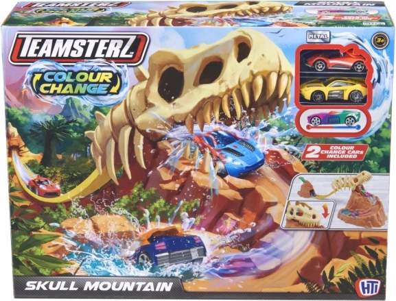 Teamsterz játékkészlet színt változtató kisautókkal