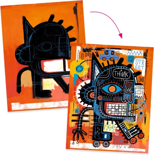 Street art stílusú poszterek