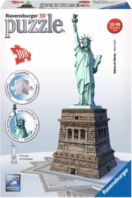 Ravensburger 3D puzzle Szabadság-szobor