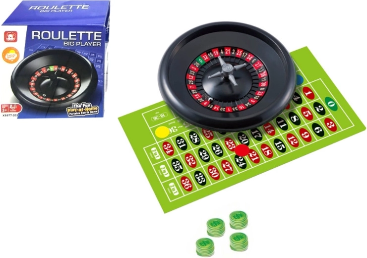 Rulett dobozban – családi mini rulett