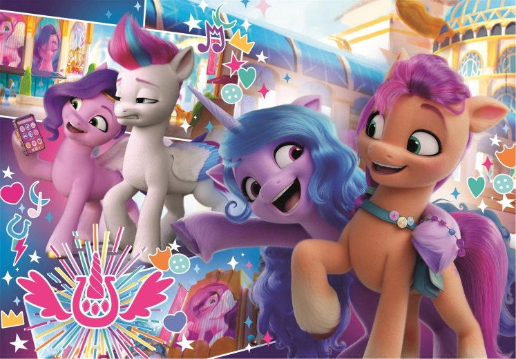 Puzzle 104 MAXI Én kicsi pónim