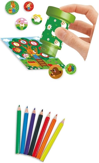 Szórakoztató pecsételés a kis alkotóknak