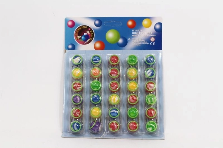 Gumipántos pattogó gumilabdák 30 db