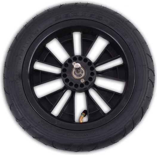 Kiváló csillapítás a felfújható gumiknak köszönhetően