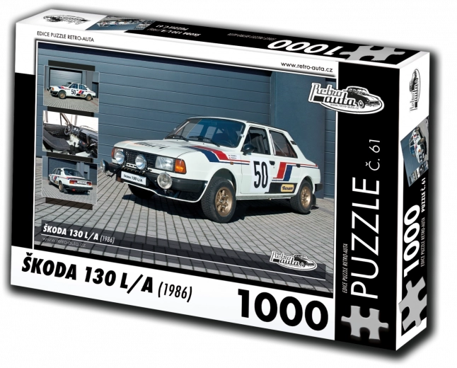 RETRO-AUTA kirakó Škoda 130 L (1986) – 1000 darab