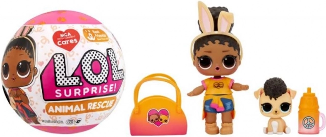 L.O.L. Surprise! állatbarát – baba kisállattal és kiegészítőkkel