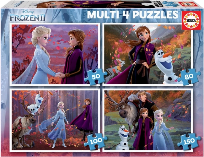 Educa Puzzle Jégvarázs 2, 4 az 1-ben
