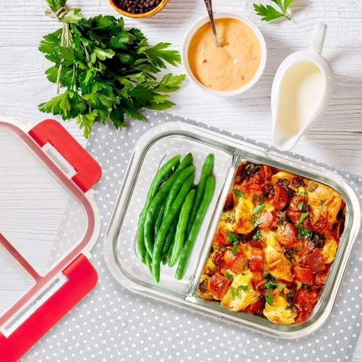 Két rekesz a tökéletes étel-elválasztáshoz