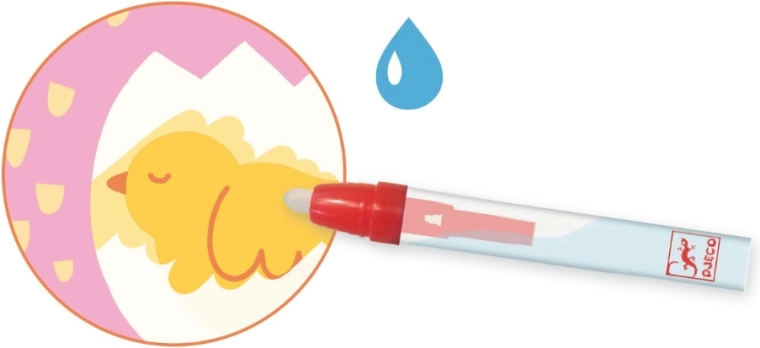 Színek varázsa víz érintésére